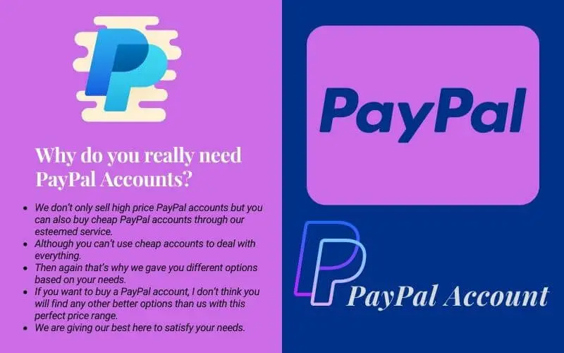 Buy PayPal Accounts